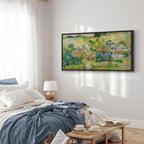 Canvas Print - Farms near Auvers (Vincent Van Gogh)