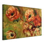 Leinwanddruck - Les Anémones (Renoir)