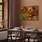 Renoir Les Anémones Floral Classic Canvas Print