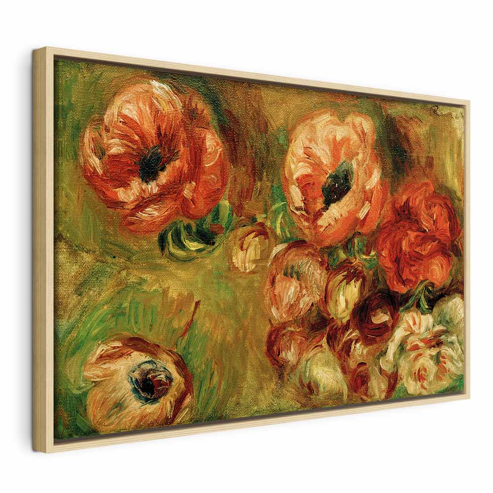 Canvas Print - Les AnÃ©mones (Renoir)