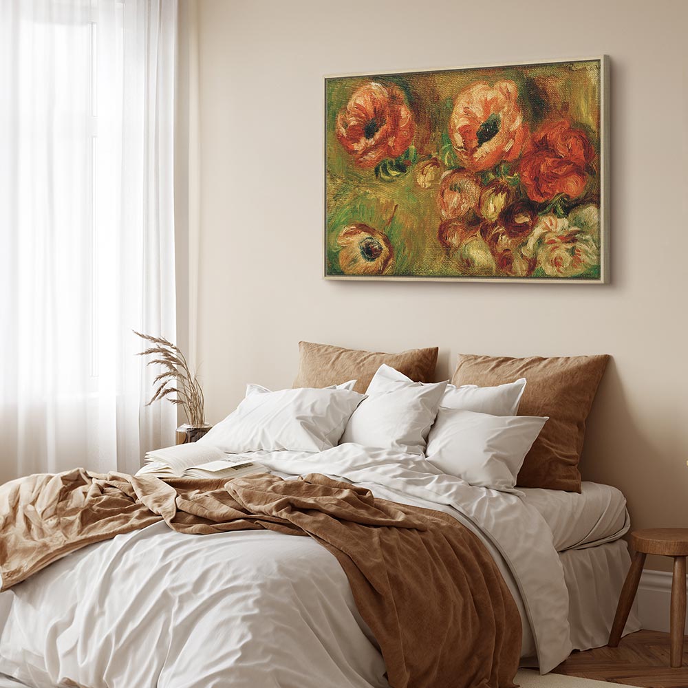 Leinwanddruck - Les Anémones (Renoir)