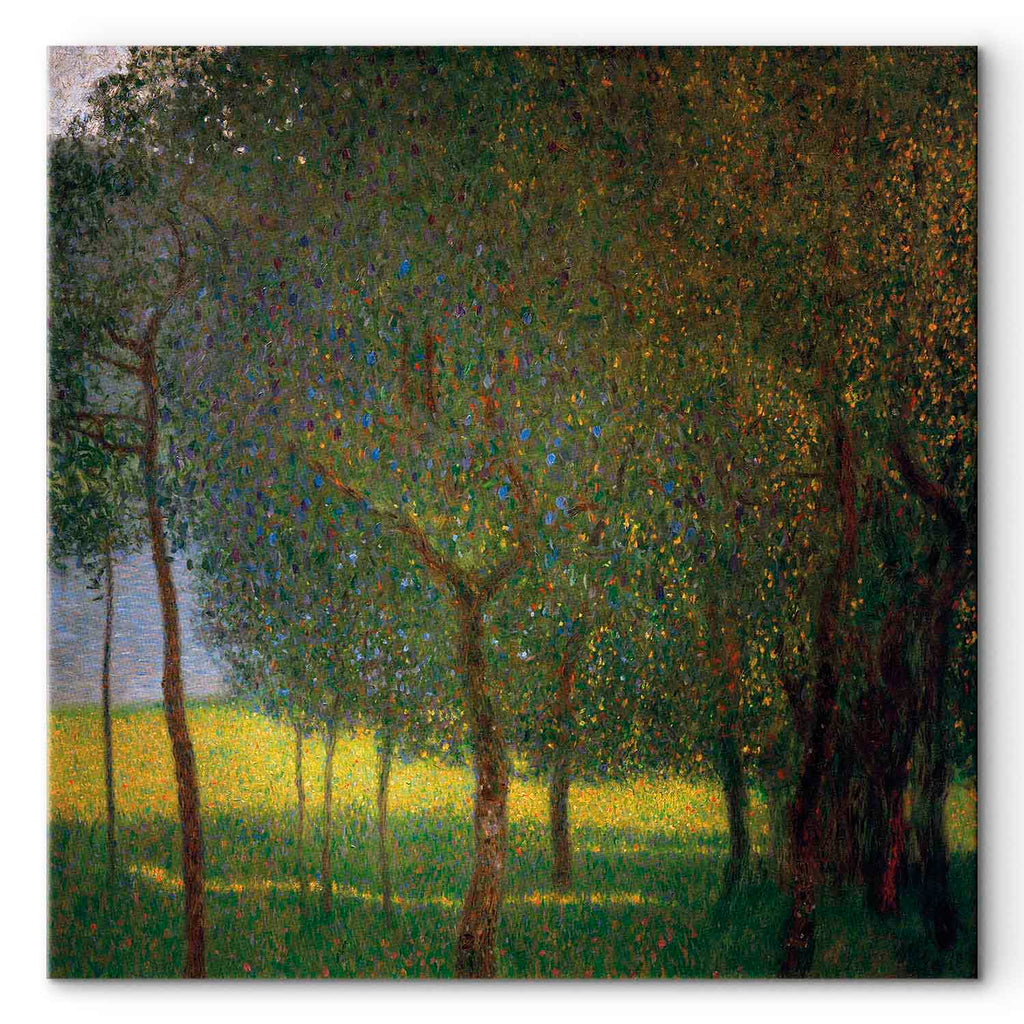 Fruit Trees on Attersee Classic Canvas Print