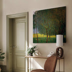 Fruit Trees on Attersee Classic Canvas Print