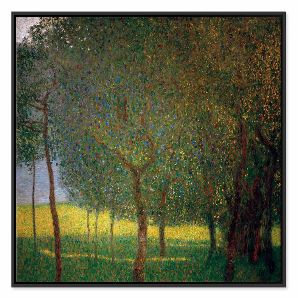 Fruit Trees on Attersee Classic Canvas Print