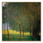 Fruit Trees on Attersee Classic Canvas Print