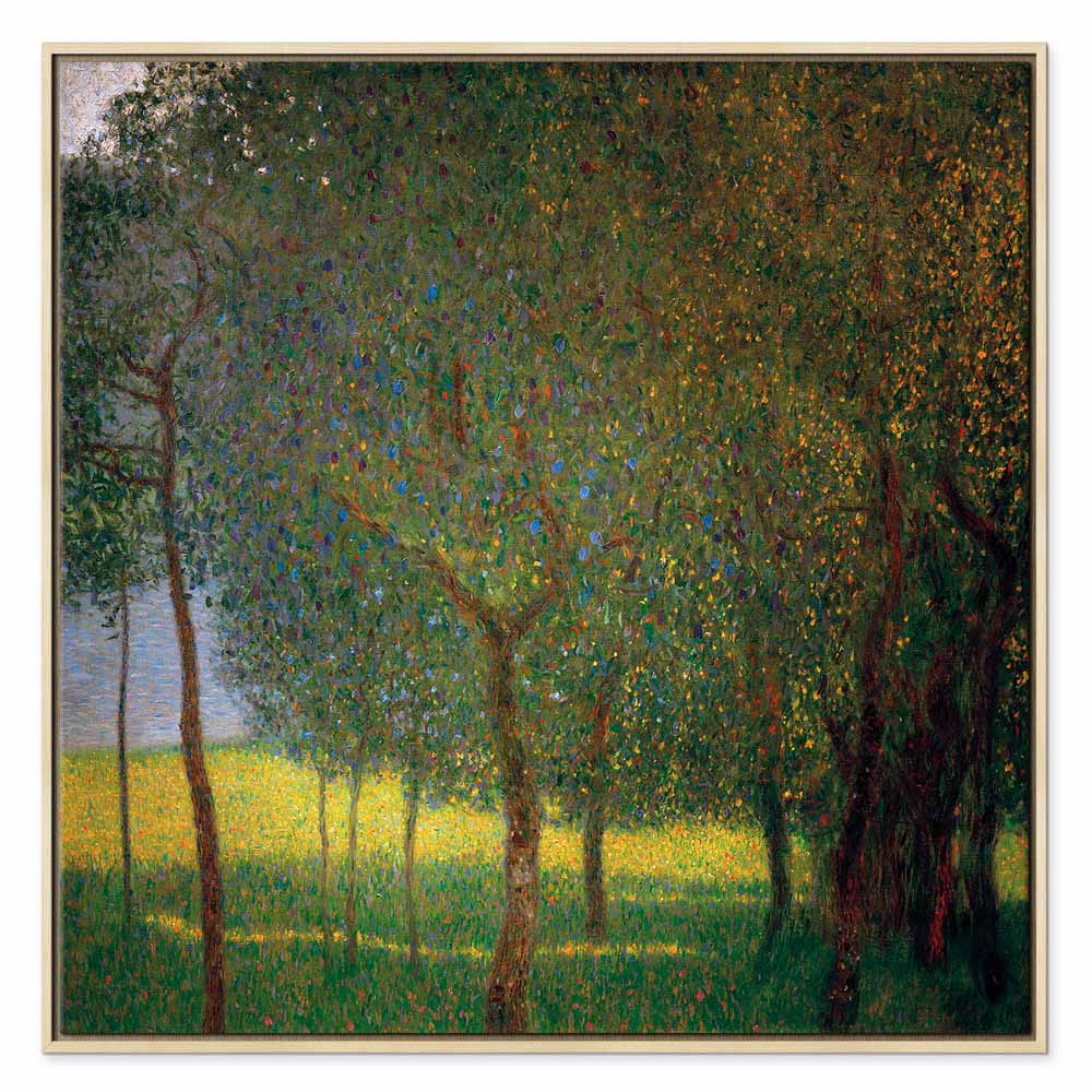 Fruit Trees on Attersee Classic Canvas Print