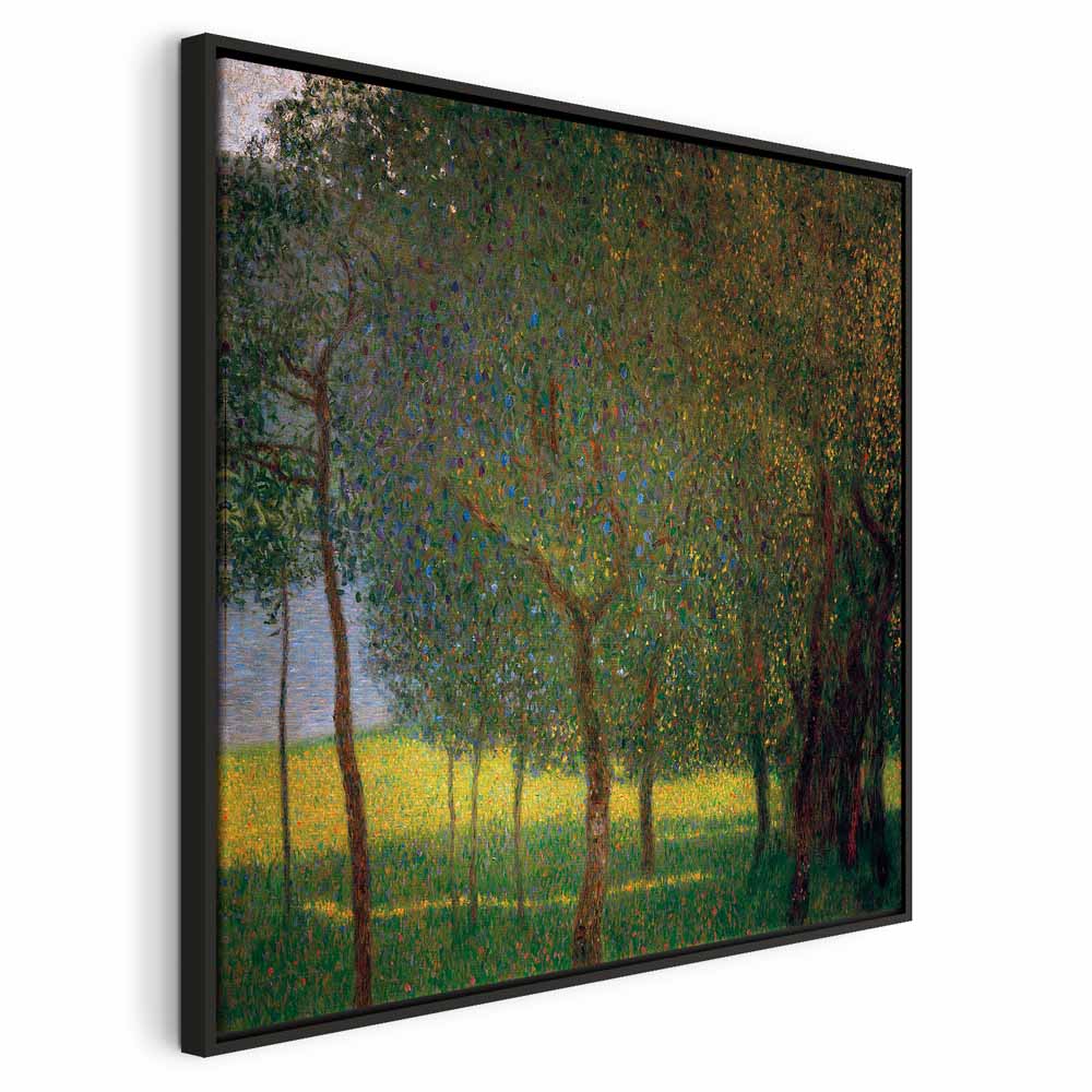 Fruit Trees on Attersee Classic Canvas Print