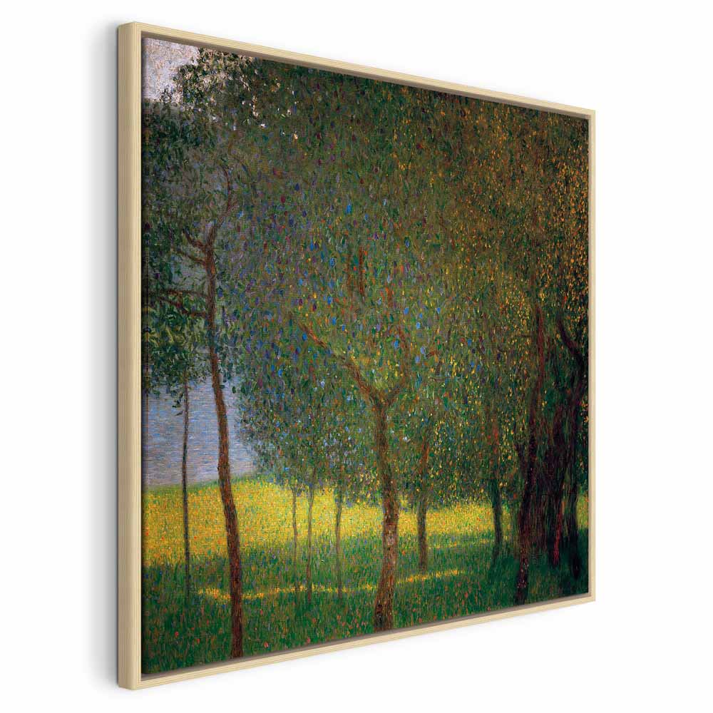 Fruit Trees on Attersee Classic Canvas Print