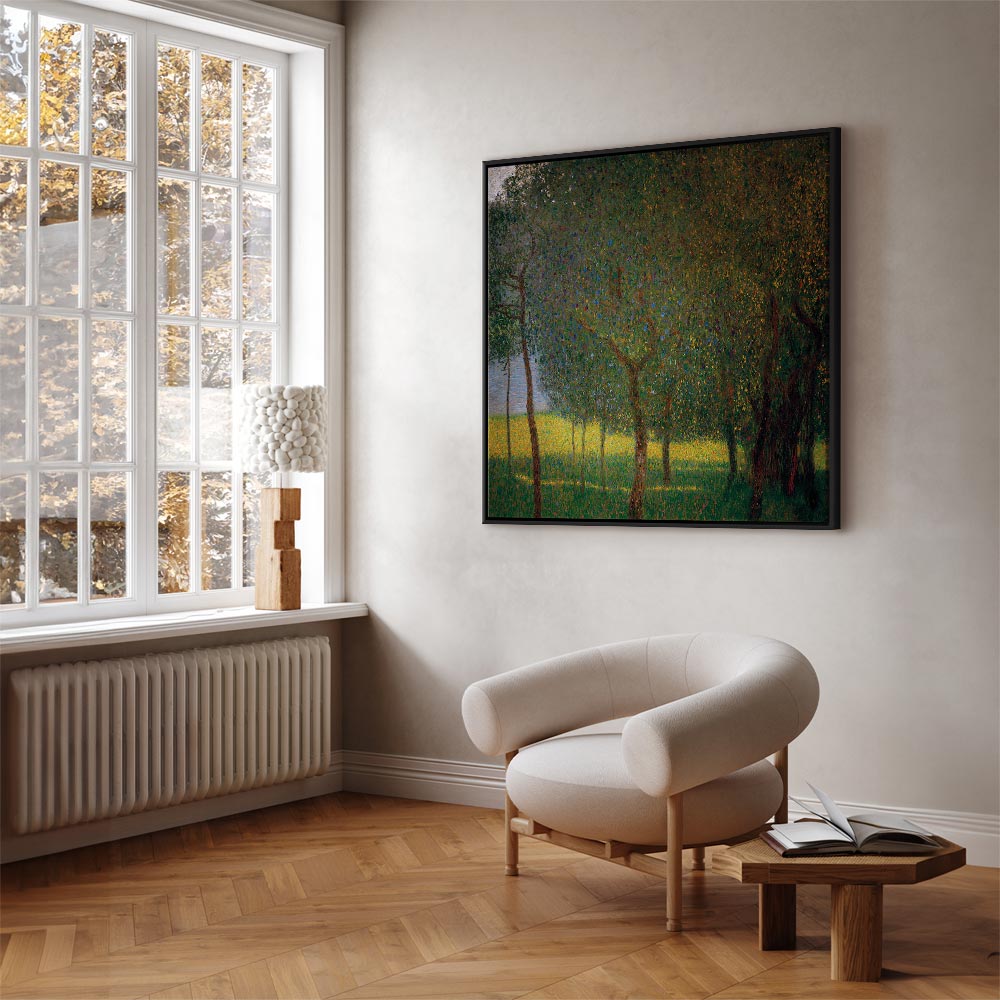Fruit Trees on Attersee Classic Canvas Print