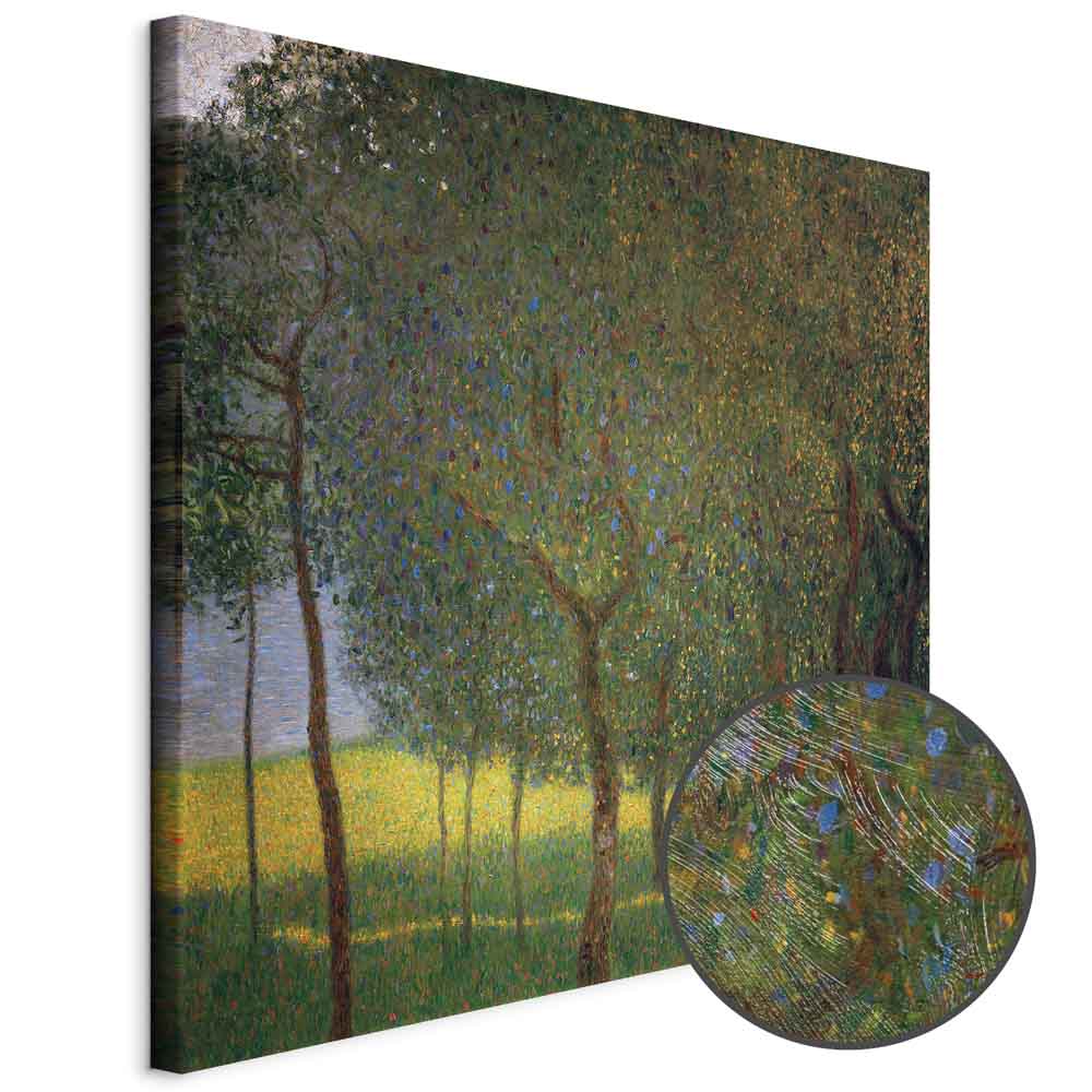 Fruit Trees on Attersee Classic Canvas Print