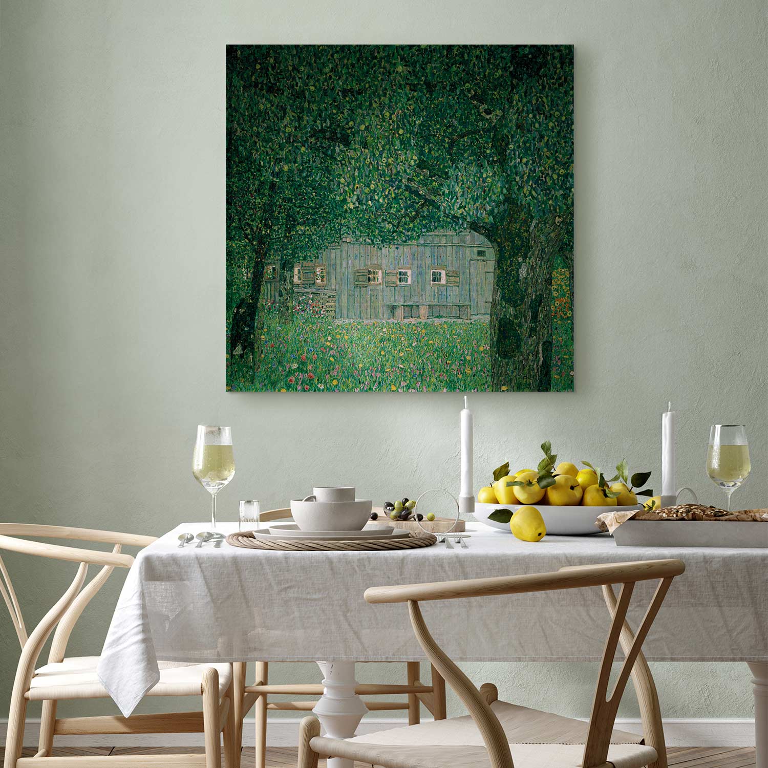 Austrian Farmhouse Classic Canvas Print