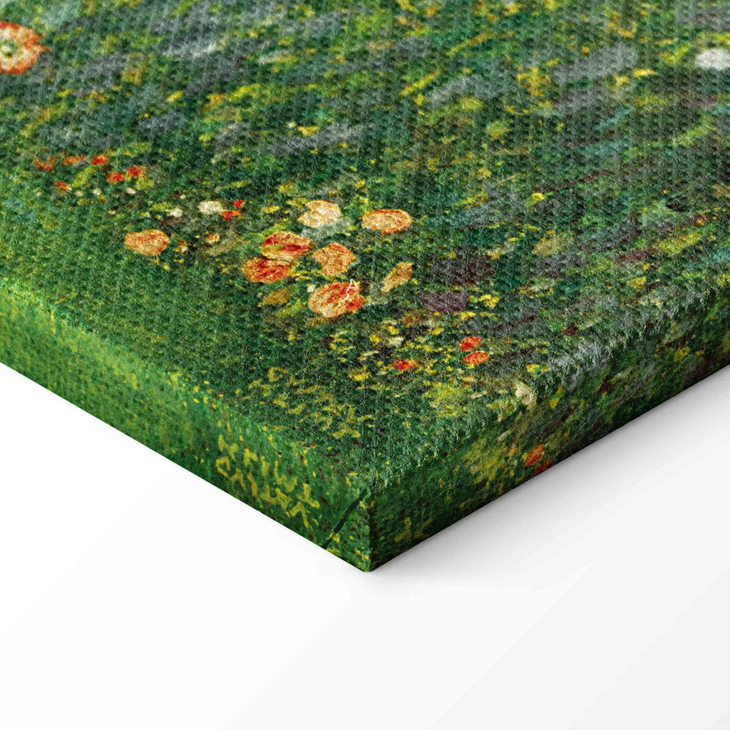 Klimt Sunflower Golden Floral Canvas Print