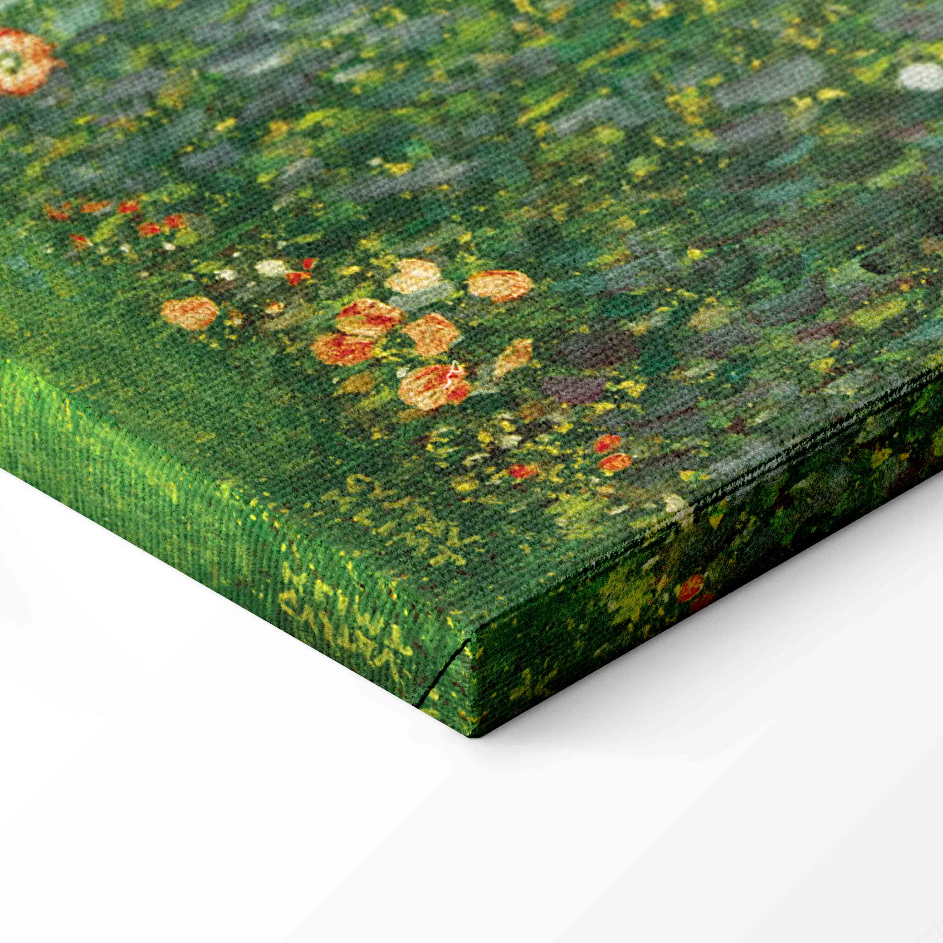 Klimt Sunflower Golden Floral Canvas Print