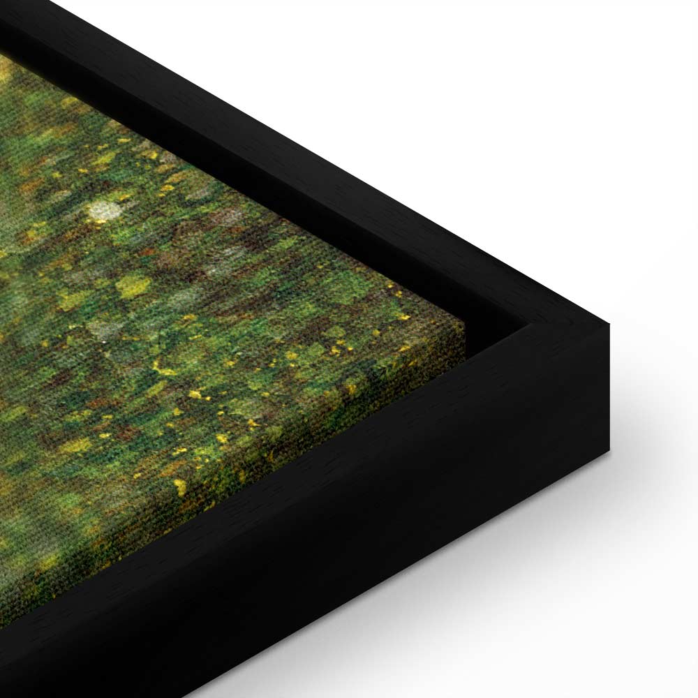 Klimt Sunflower Golden Floral Canvas Print