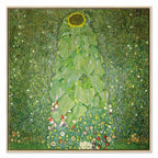 Klimt Sunflower Golden Floral Canvas Print