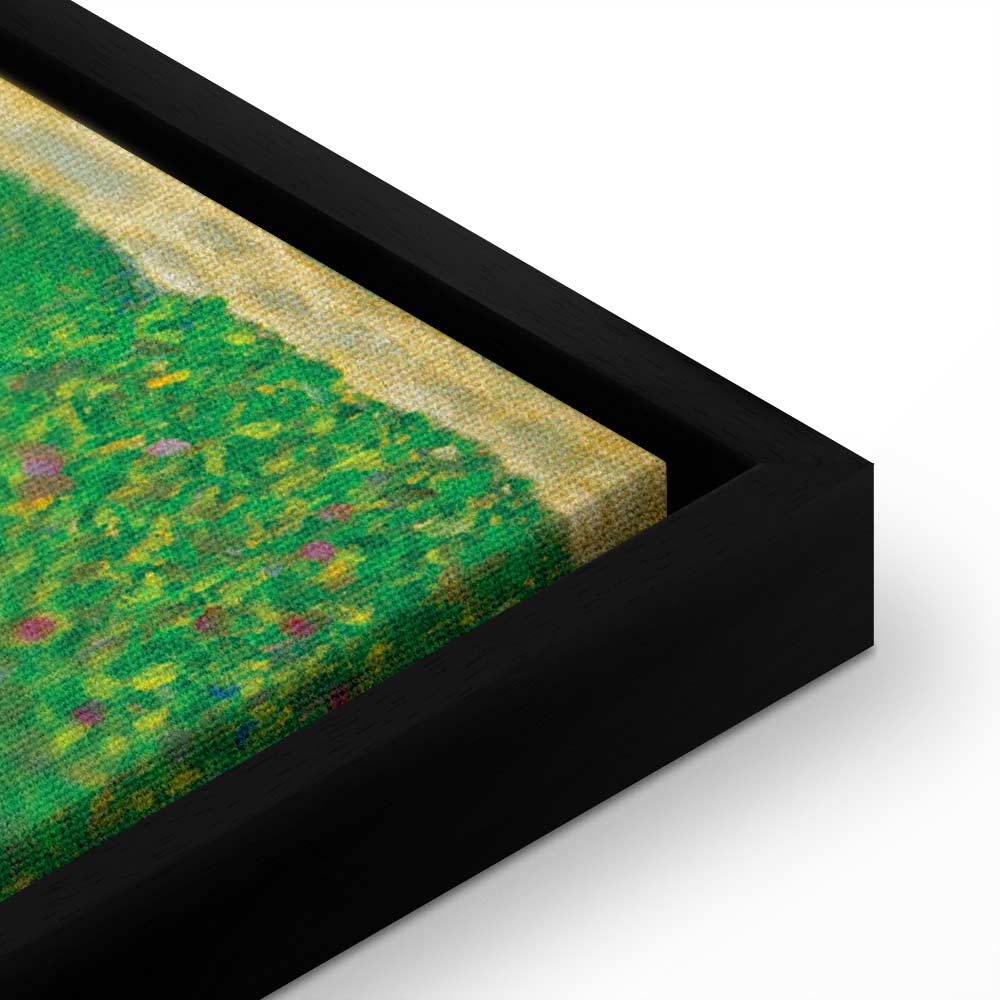 Klimt Poppy Field Floral Canvas Print