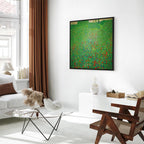 Klimt Poppy Field Floral Canvas Print