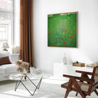 Klimt Poppy Field Floral Canvas Print