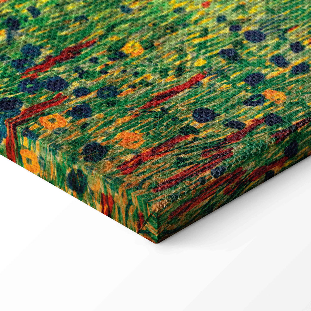 Klimt Garden Floral Canvas Print