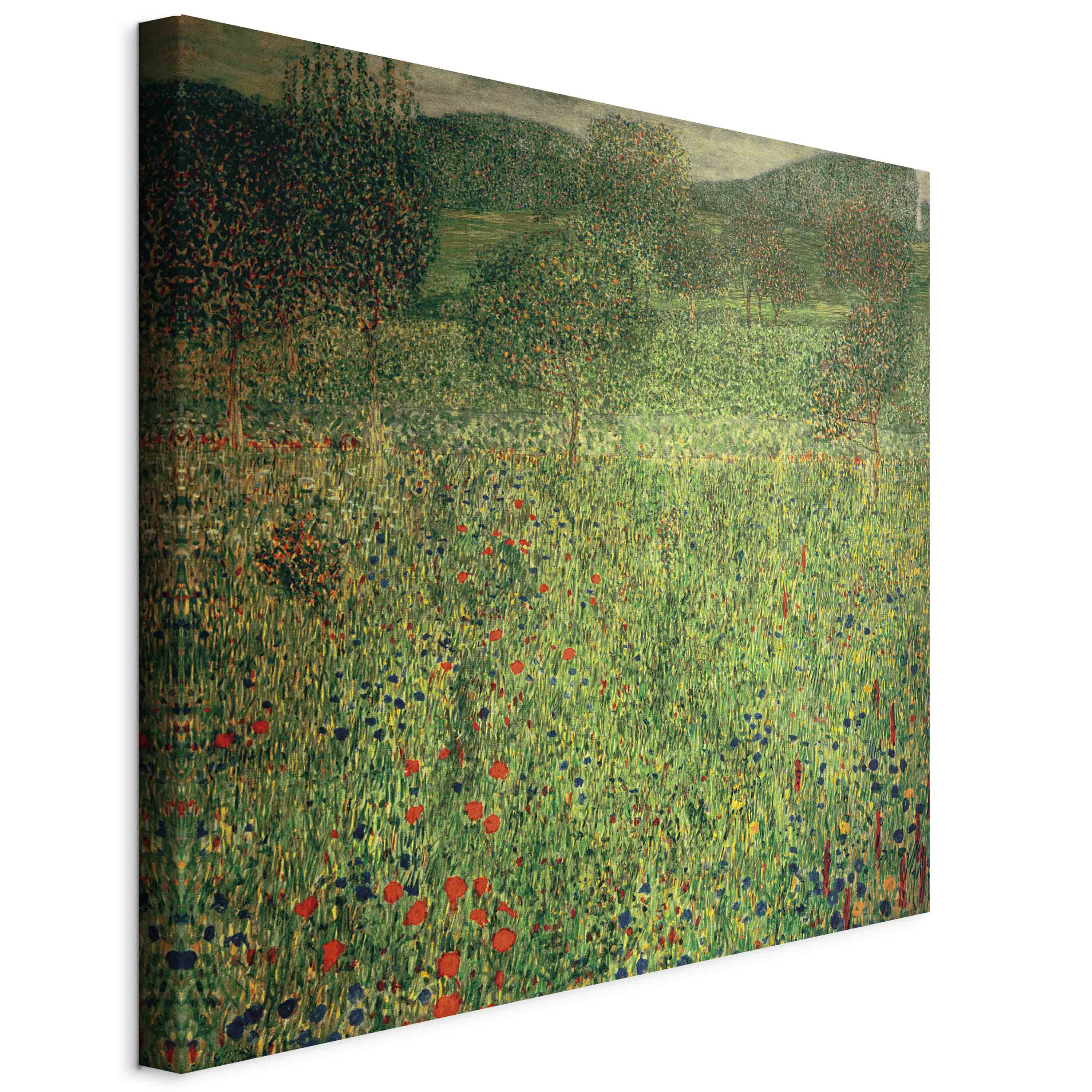 Klimt Garden Floral Canvas Print