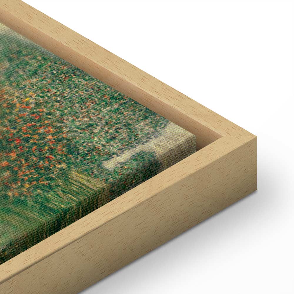 Klimt Garden Floral Canvas Print