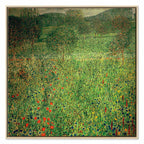 Klimt Garden Floral Canvas Print