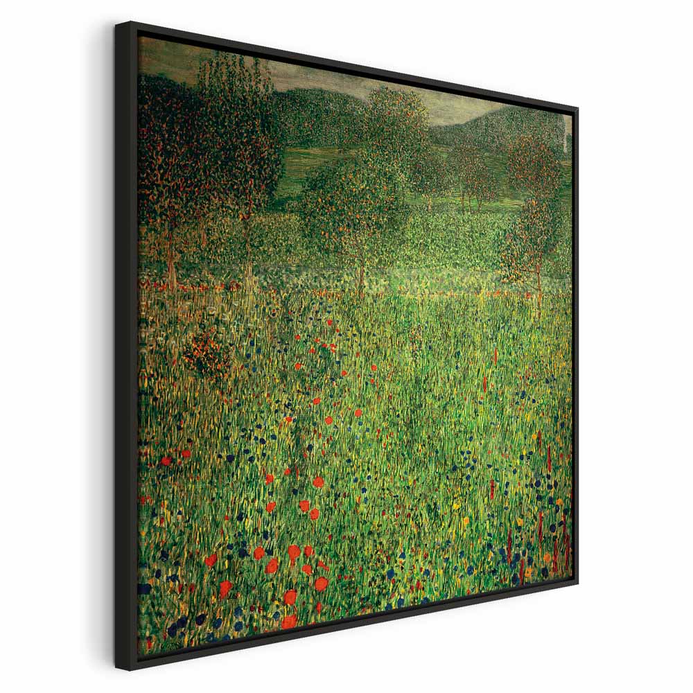 Klimt Garden Floral Canvas Print