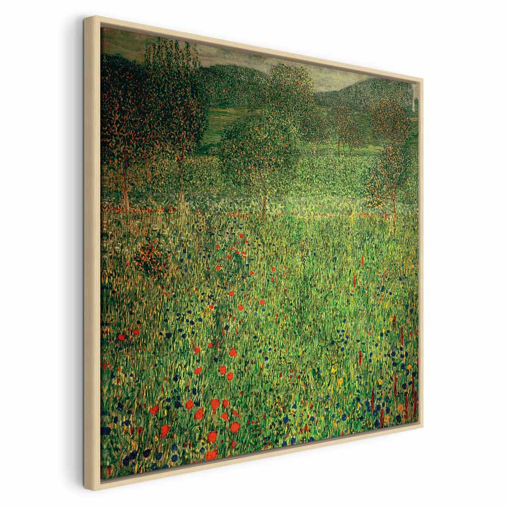 Klimt Garden Floral Canvas Print