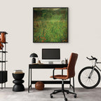 Klimt Garden Floral Canvas Print