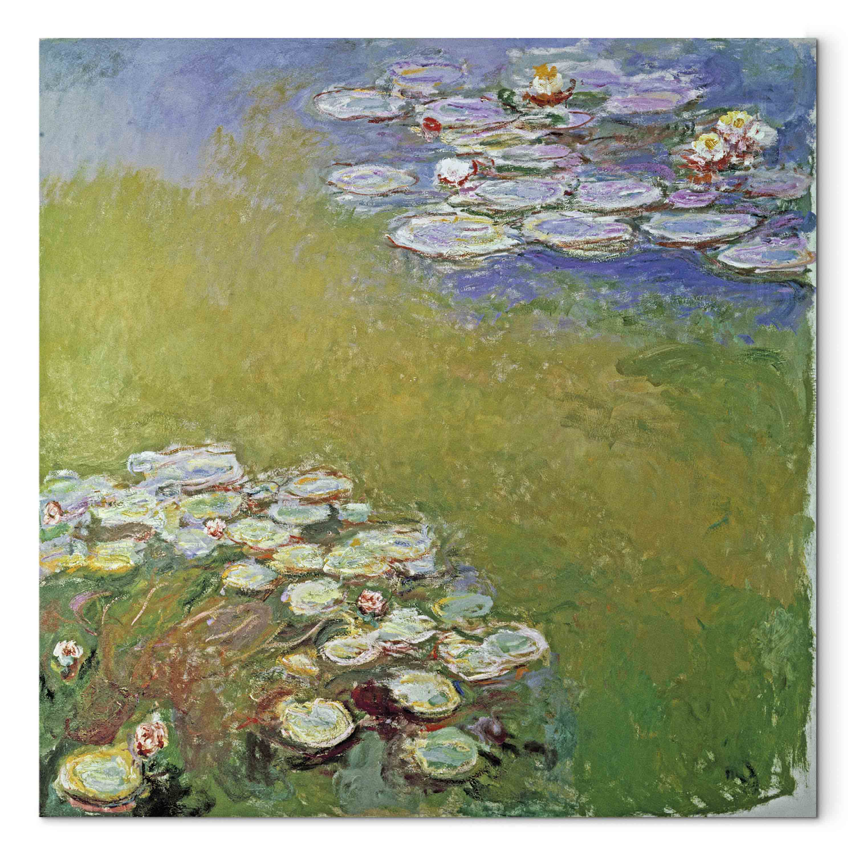 Monet Water Lilies Classic Canvas Print