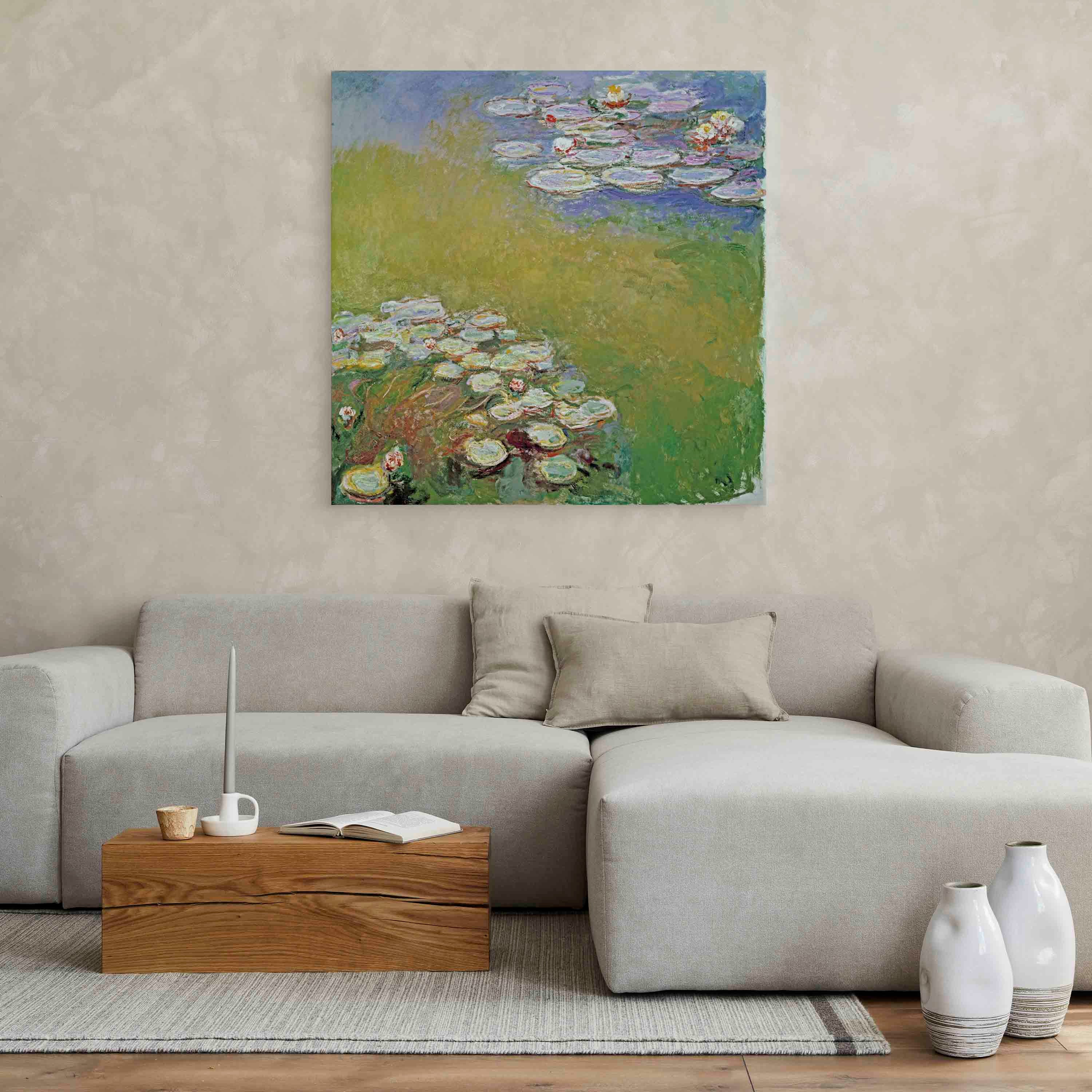 Monet Water Lilies Classic Canvas Print
