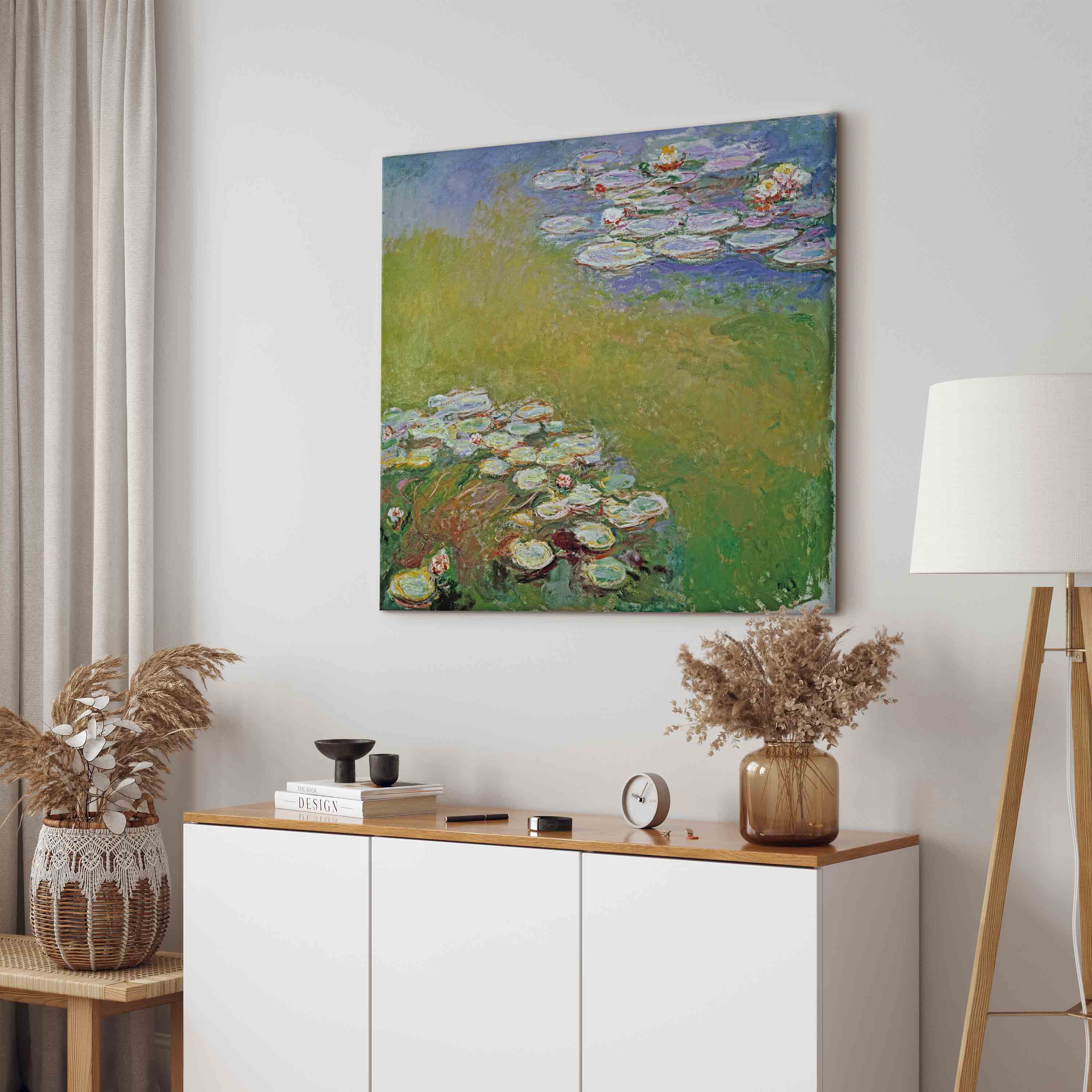 Monet Water Lilies Classic Canvas Print