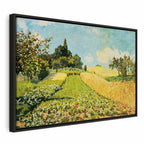 Canvas Print - Wheat field (Alfred Sisley)