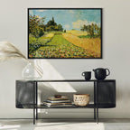 Canvas Print - Wheat field (Alfred Sisley)