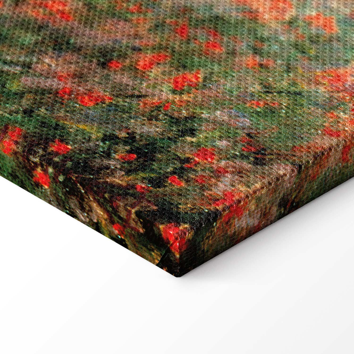 Wild Poppies Landscape Classic Canvas Print