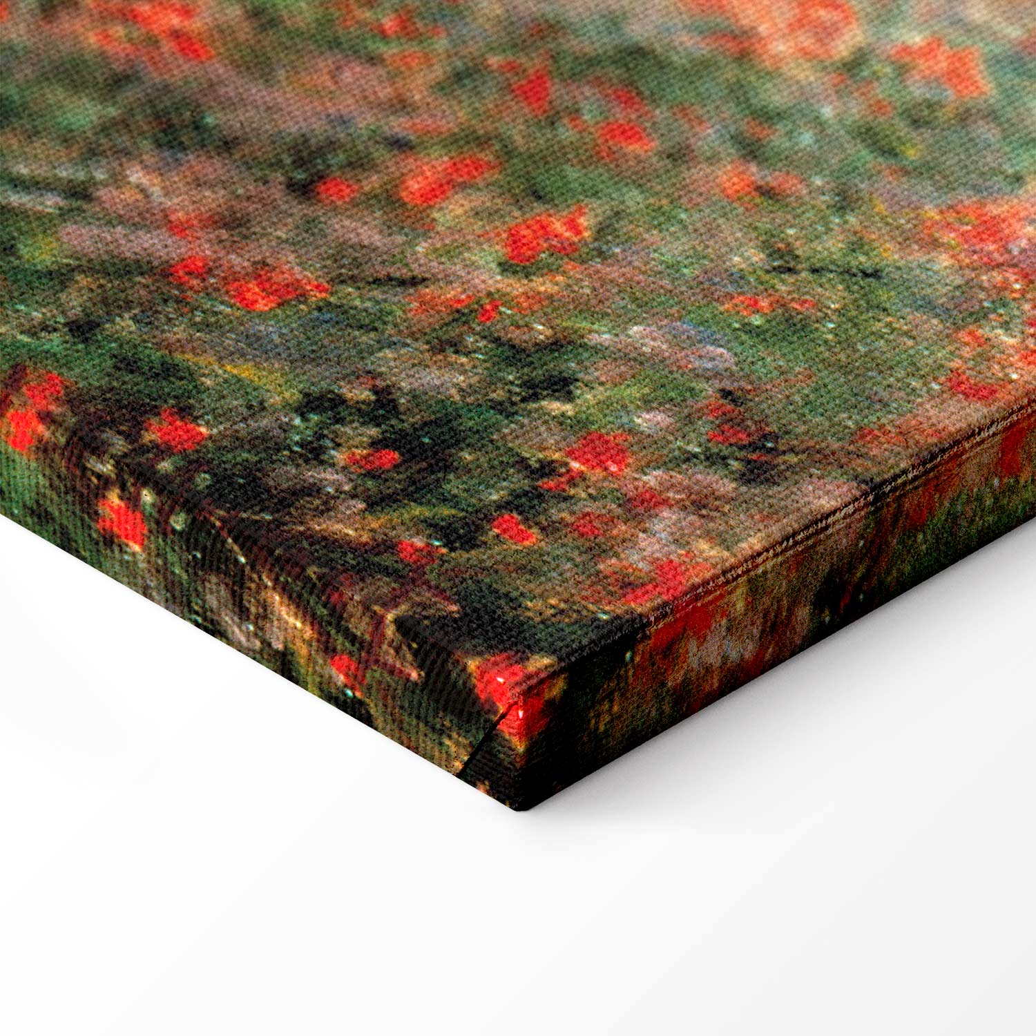 Wild Poppies Landscape Classic Canvas Print