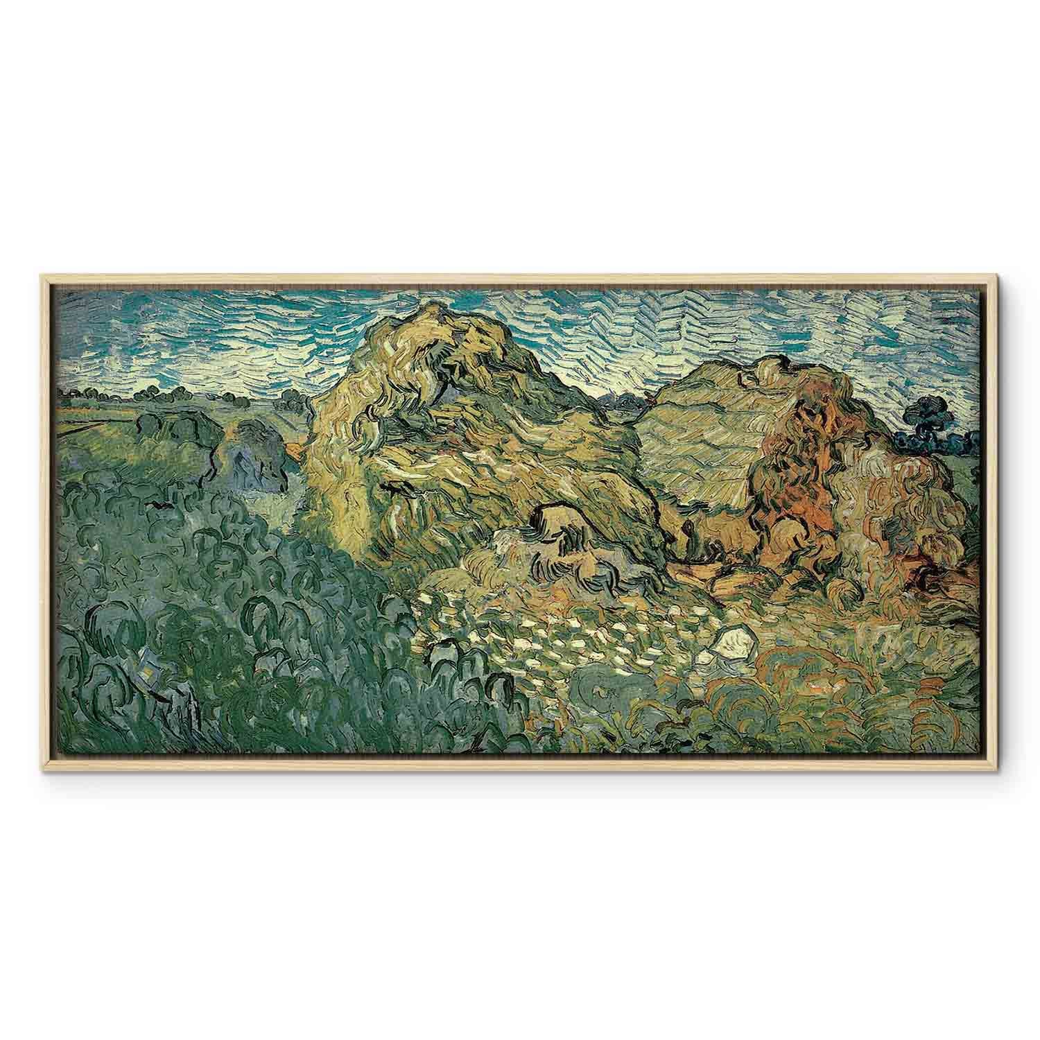 Van Gogh Wheat Field Landscape Canvas Print