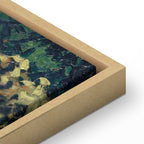 Leinwanddruck – Landschaft mit dem Schloss Auvers bei Sonnenuntergang