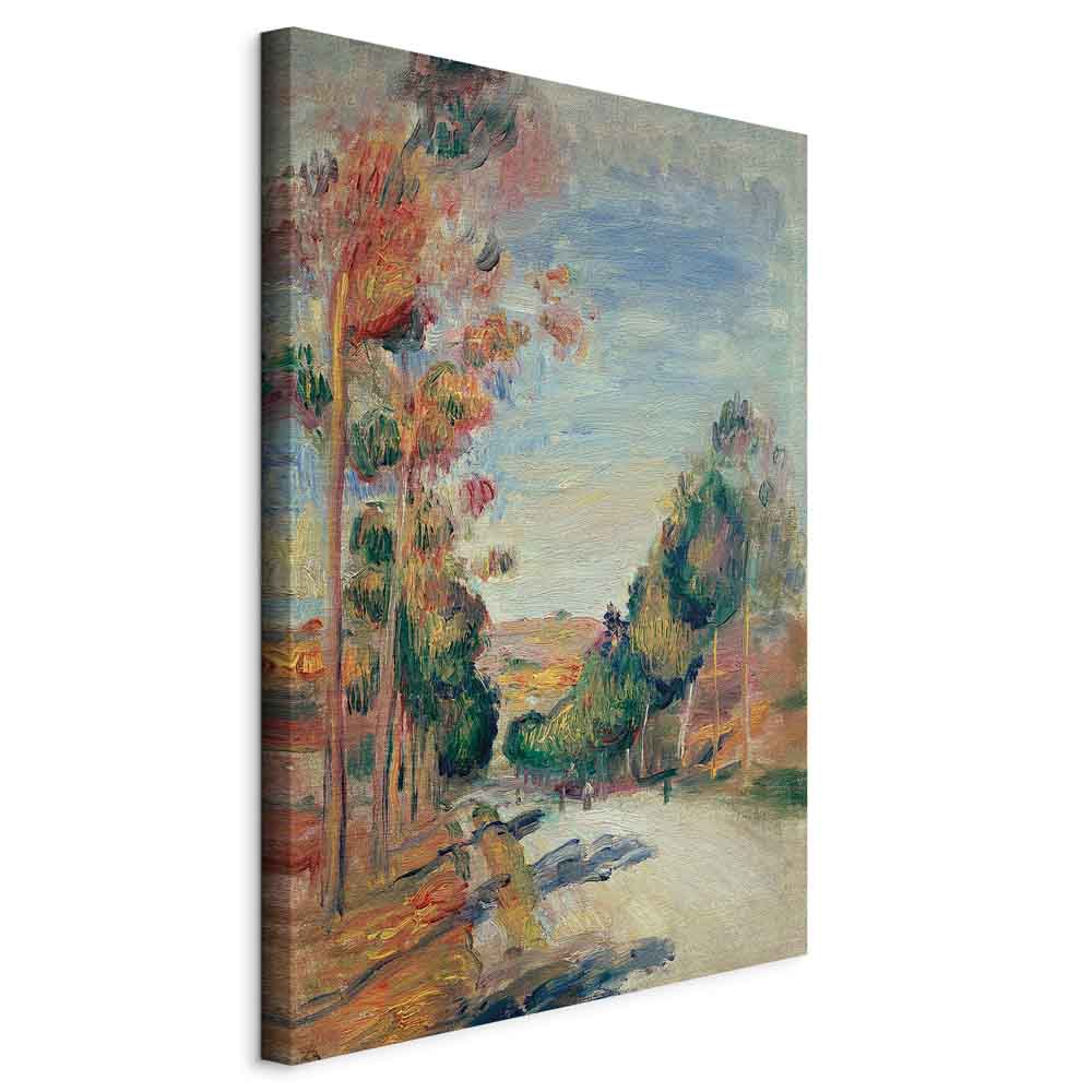 Canvas Print Paysage d'Essoyes by Renoir