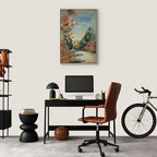 Canvas Print Paysage d'Essoyes by Renoir