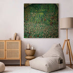 Klimt Garden Landscape Classic Canvas Print