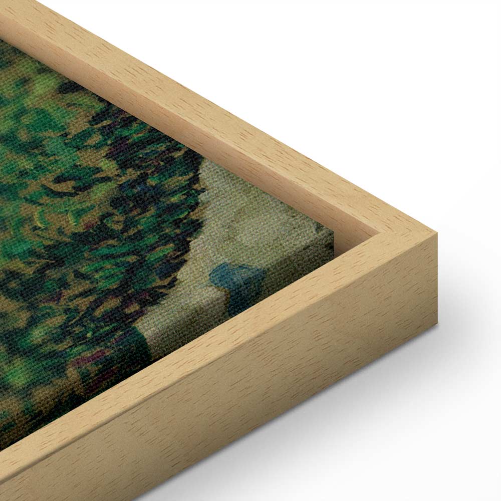 Klimt Garden Landscape Classic Canvas Print