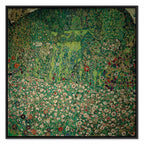 Klimt Garden Landscape Classic Canvas Print