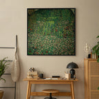 Klimt Garden Landscape Classic Canvas Print