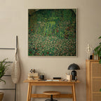 Klimt Garden Landscape Classic Canvas Print