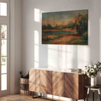 Guernsey Coastal Landscape Classic Canvas Print