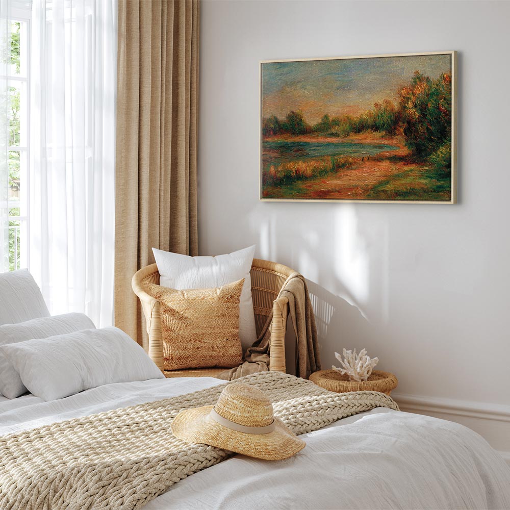 Guernsey Coastal Landscape Classic Canvas Print