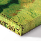 Vallée de la Cagne Landscape Canvas Print