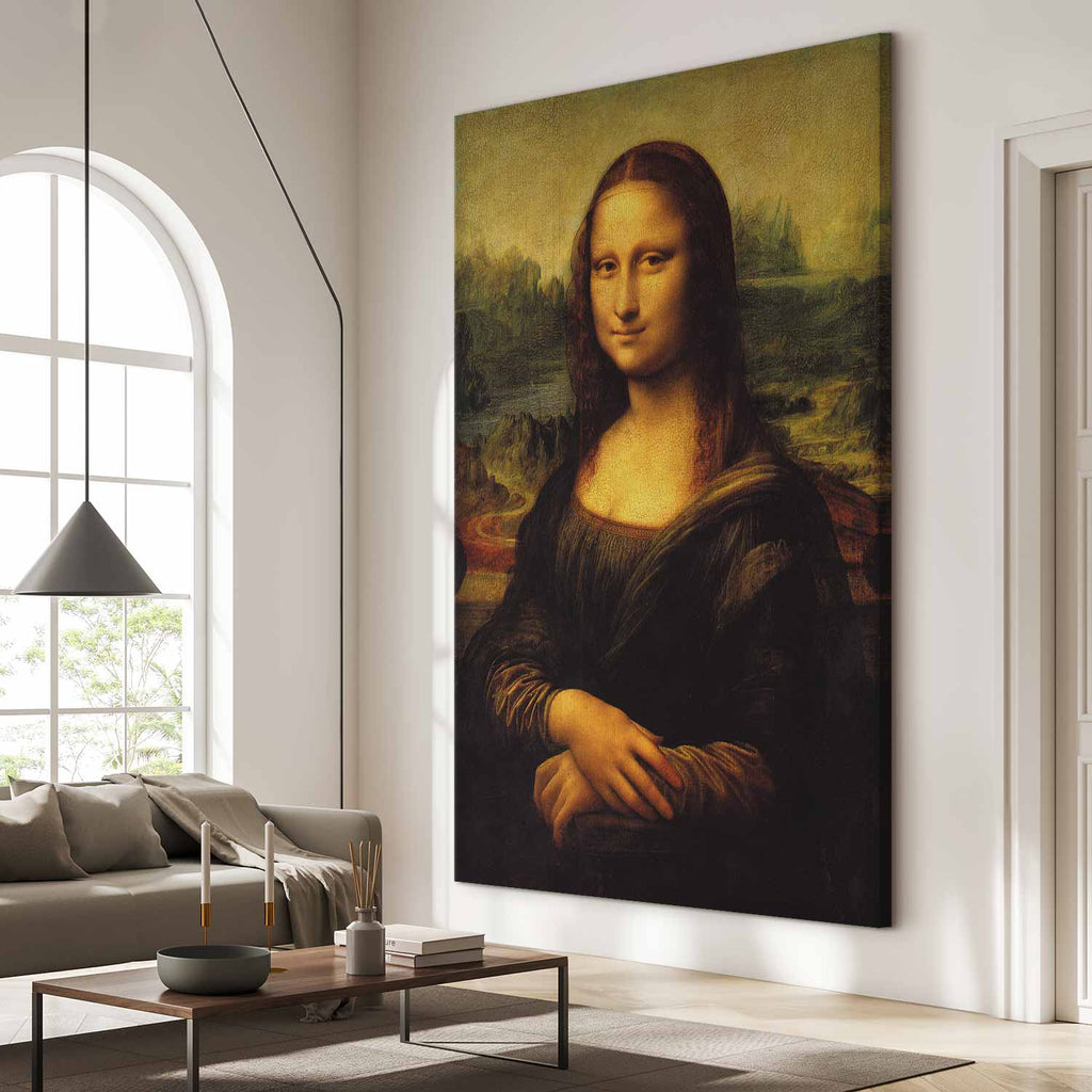 Mona Lisa Classic DIY Large Canvas Print