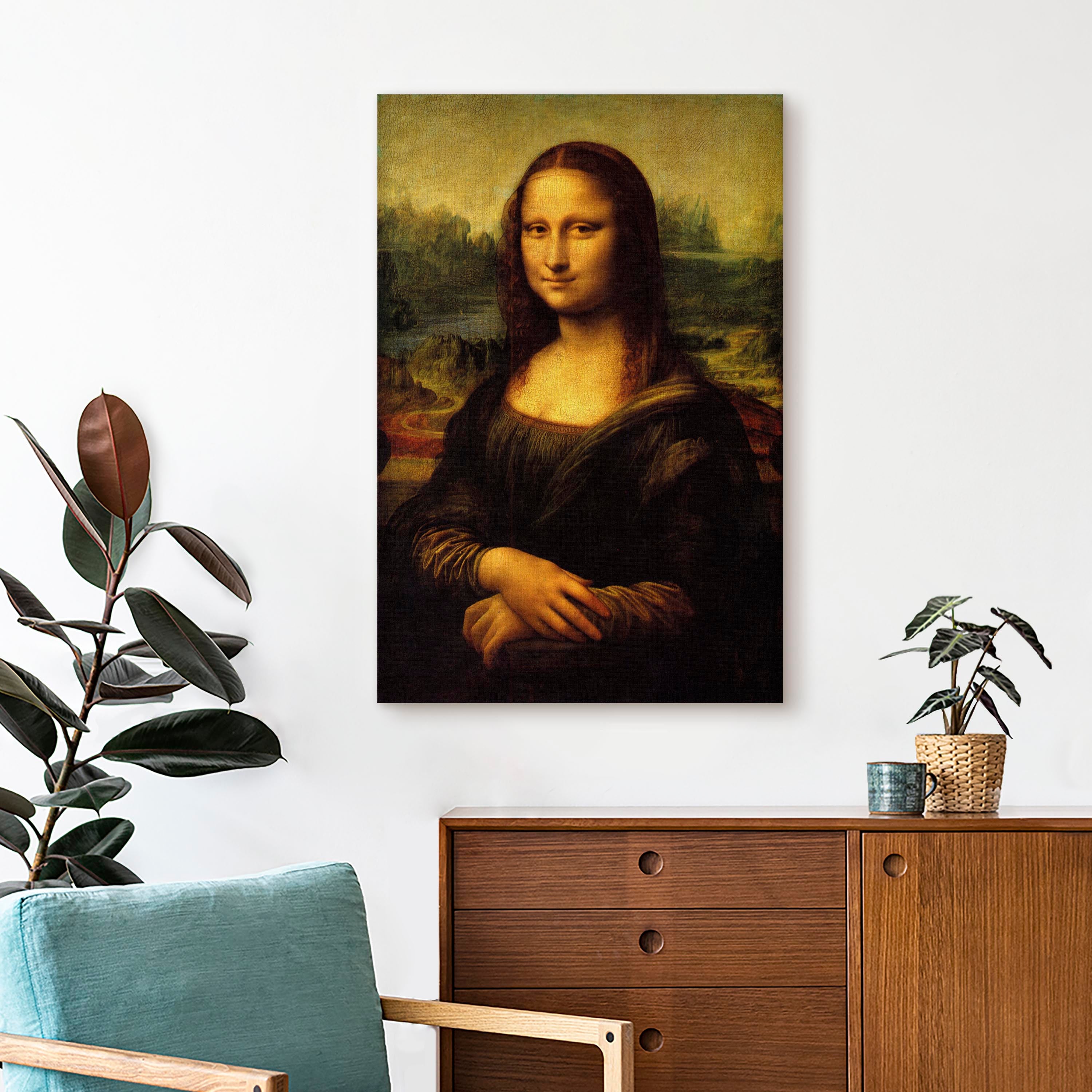 Canvas Print Mona Lisa
